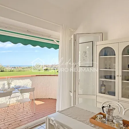 111 - Bellissimo Trilo Luminoso Con Vista Mare E Aria Condizionata -spiaggia Inclusa * 누마나